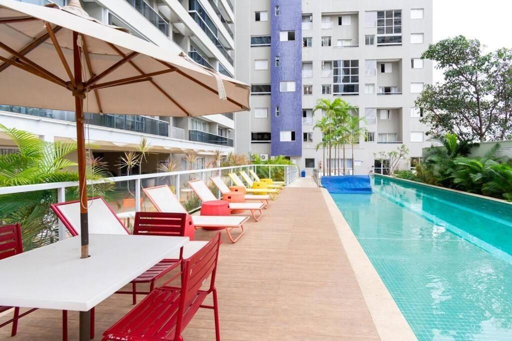 Flat Maravilhoso No Setor Bueno - Th807 Appartamento Goiânia Esterno foto